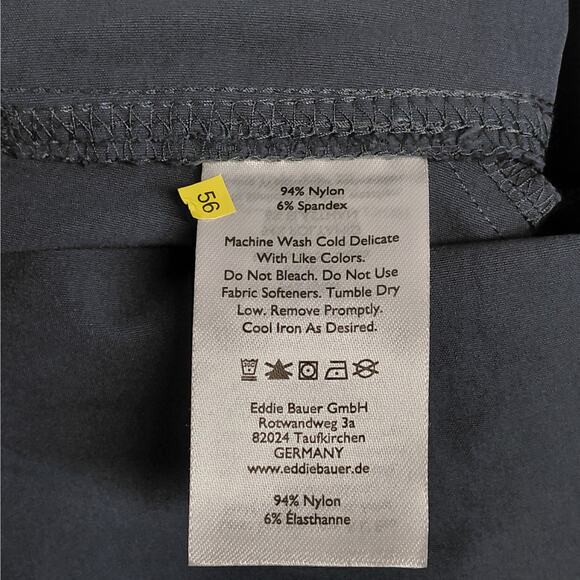 Eddie Bauer Mens Cargo Work Pants Size 38x30 Gray Storm Guide Pro Outdoor Hiking - Picture 7 of 8